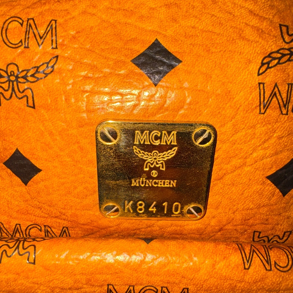 MCM Cognac Leather Boston bag - Picture 6 of 6